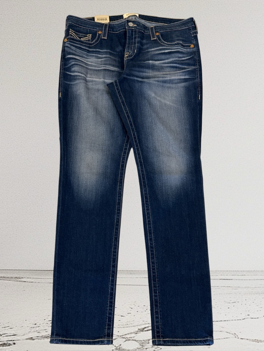 Big Star Maddie Skinny Women's Blue Denim Jeans Size 34R